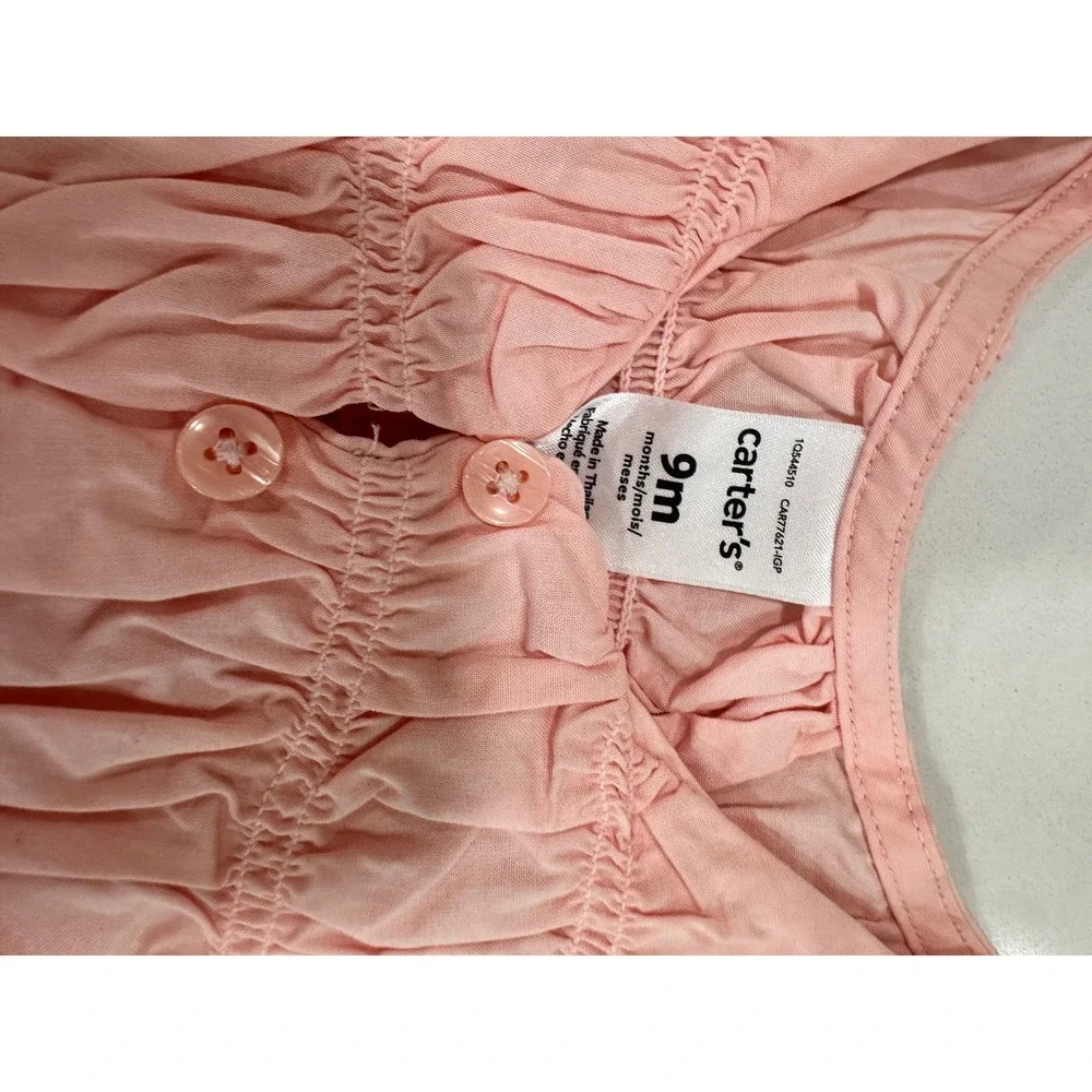 Ralph Lauren Plaid Shirt + Carter's Top & Shorts Set - Size 9M‎